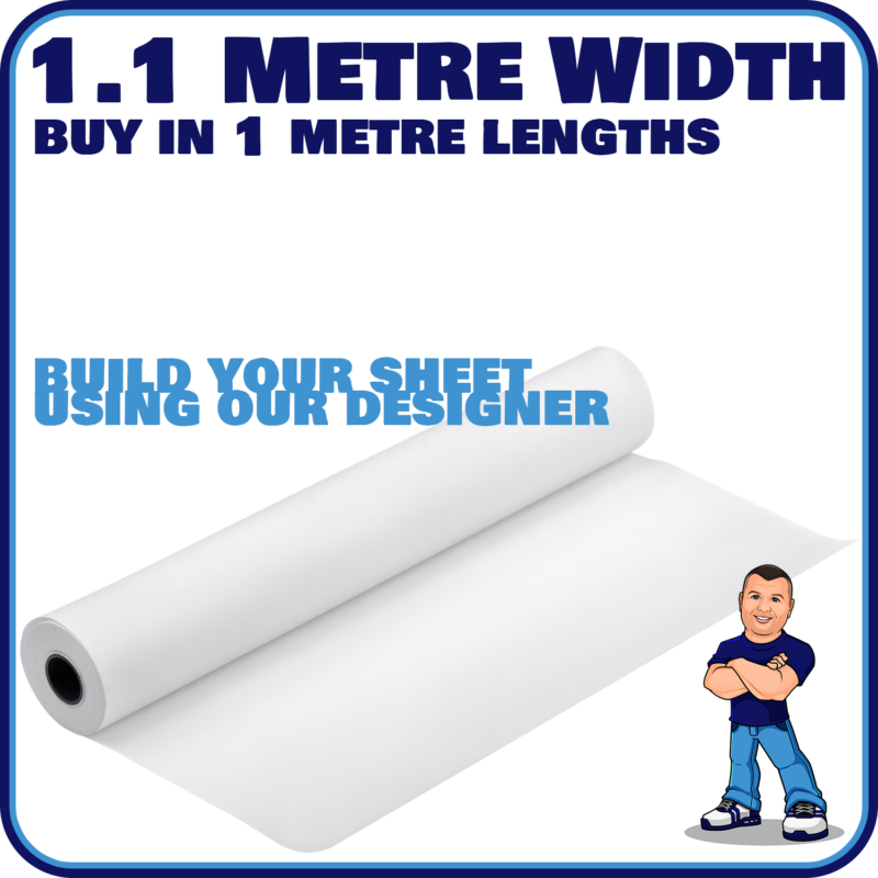 Ready to Press Sublimation Transfers By the Metre - 1m by 1.1m wide