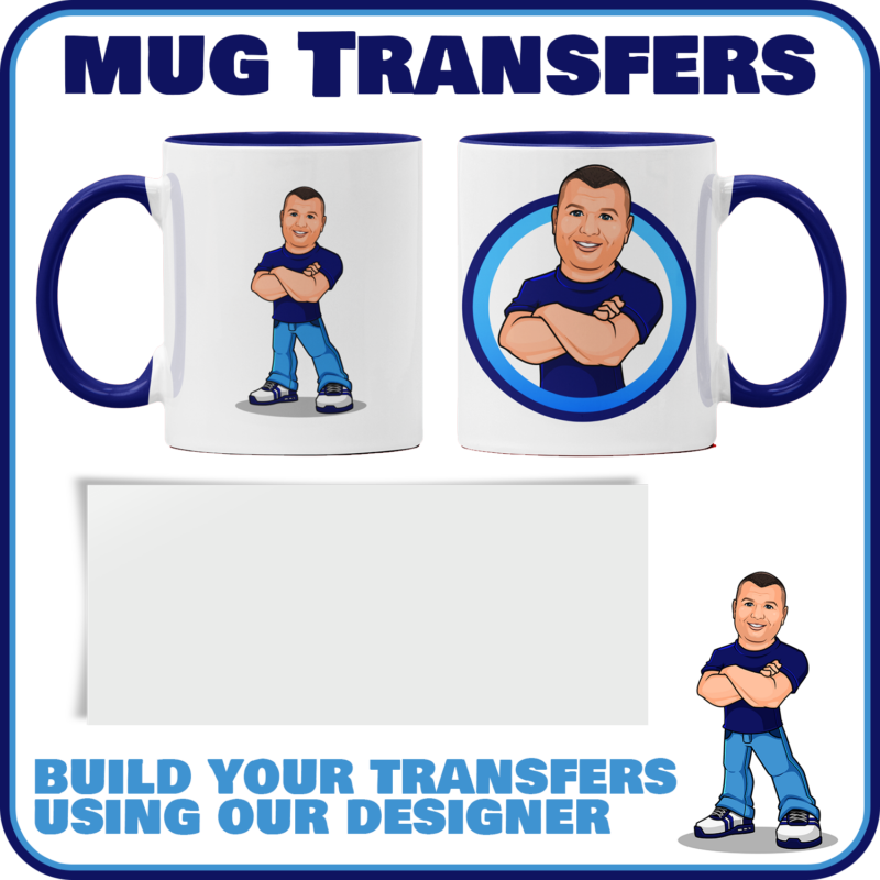11oz Mug Sublimation Transfers - Ready to Press